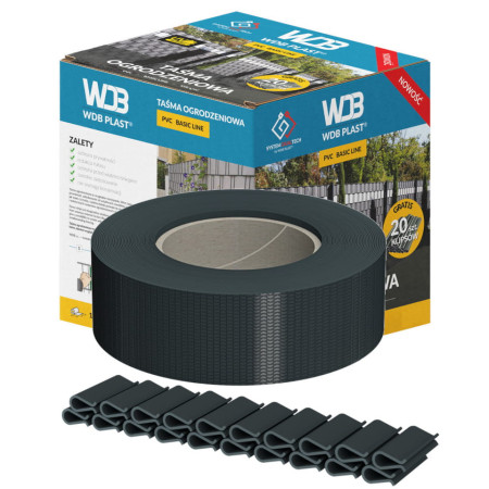 Tvoros Juosta Basic Line 450 g/m2, 4.75 cm x 35 m (RAL7016)